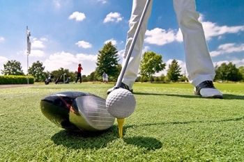 Castell Heights Golf: Nine Holes Plus Drink and Cake For Two from £12 (Up to 63% Off)