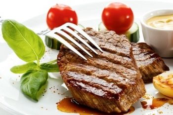 Sirloin Steak With Wine For Two or Four from £18.95 at Parc Golf Club