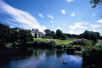 18 Holes of Golf Plus a Bacon Roll and Hot Drink For Two from £27 at 4* Shrigley Hall Hotel (Up to 60% Off)
