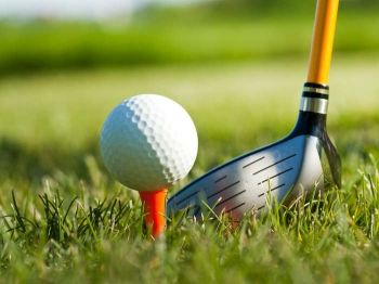67% off Full Day of Golf and a Burger Each for Two - £15