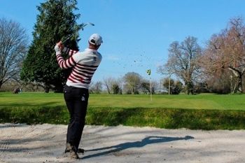 18 Holes of Golf For Two (£16.95) or Four (£32) at Ampfield Golf Club (Up to 53% Off)