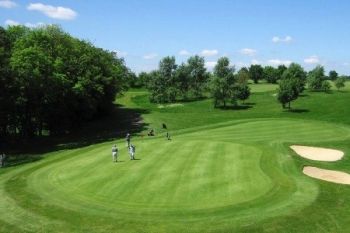18 Holes and Gourmet Burger Meal For Two (£19) or Four (£37) at Wycombe Heights Golf Centre (Up to 57% Off)