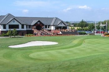 Peterstone Lakes Golf Club: 18 Holes With Bacon Roll For Two for £32 (Up to 45% Off)