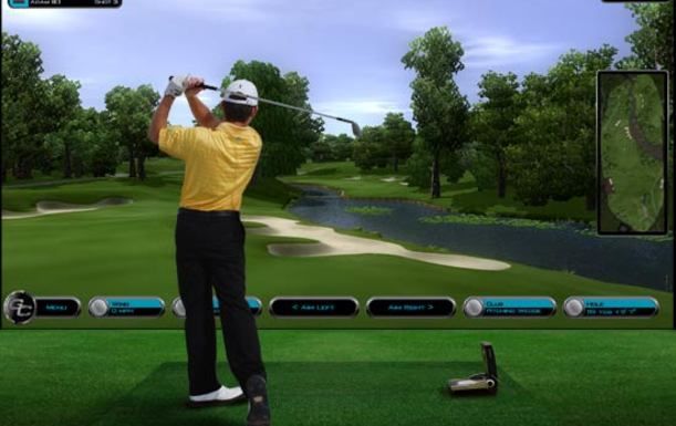 Two Hour State of the art Golf Simulator Experience with Beer or Soft drink each, for up to four golfers at Ferndown Forest Golf Club