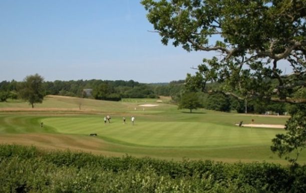 18 Holes of Golf For One, including a Bacon Roll & Hot Drink, plus a Sleeve of 3 Srixon Golf Balls, at Hamptworth Golf & Country Club