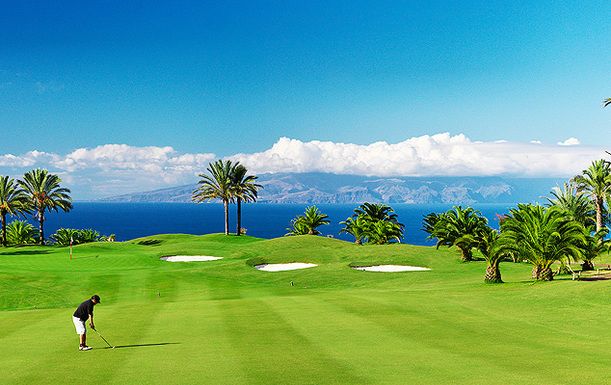 Four Nights Half Board Accommodation, including Three rounds of Golf at Hotel Meliã Hacienda del Conde in Tenerife. Travelling 1st - 30th April 2016