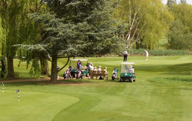 18 Holes of Golf for 2 at Hallmark Cambridge Golf Club & Hotel, including a choice of Full English Breakfast or Light Lunch plus a Tea or Coffee each