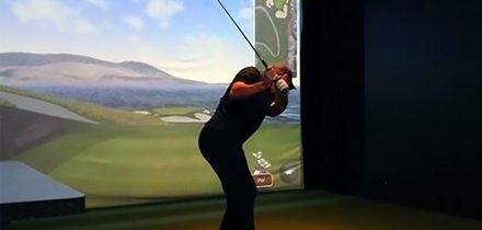 One-Hour Golf Simulator Session for Up to Four at KJ Golf Academy (40% Off)