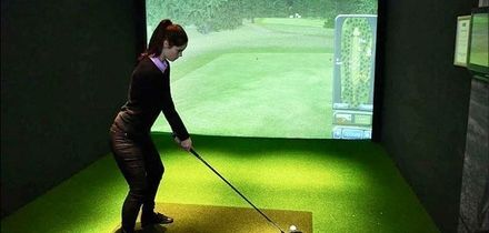 Golf Simulator for Up to Two or Four at Sports Sim (Up to 28% Off)