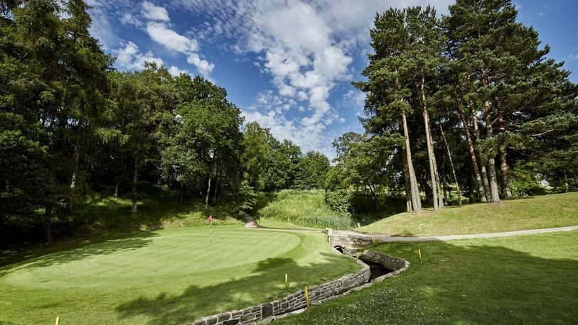 18 Holes for TWO With Bacon Roll & Hot Drink at The Shrigley Hall Golf & Country Club.