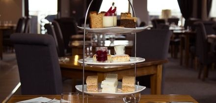 Afternoon Tea for Two with Optional Glass of Wine for Two or Four at Oak Royal Hotel Golf & Country Club (50% Off)